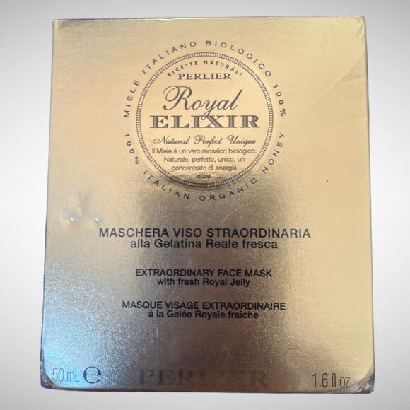 New Sealed Perlier Royal Elixir Extraordinary Beauty Mask 1.6 fl oz - Picture 1 of 4